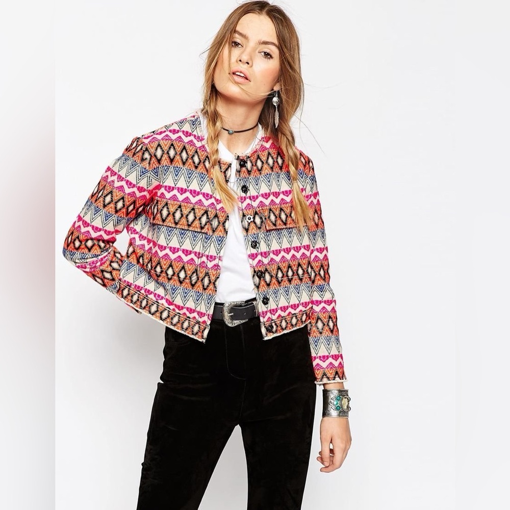 ASOS Vibrant Woven Jacket